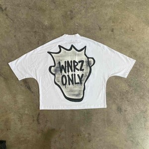 Nouveauté T-shirts à manches courtes pour hommes avec logo personnalisé imprimé en sérigraphie 100% coton peigné Couleur personnalisée Décontracté Deux pièces - Product Image 6