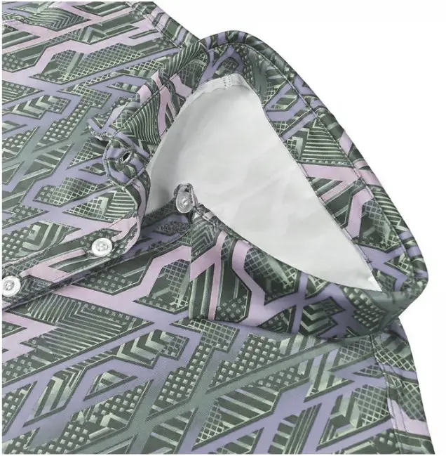 Рубашка-поло для гольфа из полиэстера и спандекса, быстросохнущая, большого размера, с вышивкой логотипа на заказ, хорошая цена и хорошее качество, сделано в вьетнаме