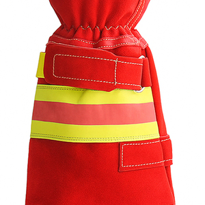 Guantes de seguridad de cuero de la mejor calidad muy exigentes Precio al por mayor Guantes DE SEGURIDAD DE SERVICIO OEM de resistencia al calor de calidad superior - Product Image 5