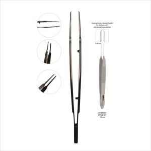 Pinzas de Sutura Castroviejo de Acero Inoxidable de Alta Calidad para Oftalmología, Certificación CE Clase I - Product Image 2