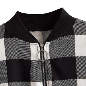 Blouson aviateur à l'allure classique avec logo imprimé personnalisé pour hommes blousons aviateur de couleur unique fabriqués en usine pour hommes - Product Image 5