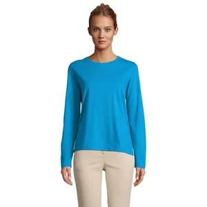 T-shirt à manches longues pour femme, merchandising personnalisé Monarch, produit promotionnel - Product Image 1