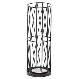 Large wrought iron <b>umbrella</b> cage with traditional rustic design for hotels restaurants villas or luxury homes - Product Image 3