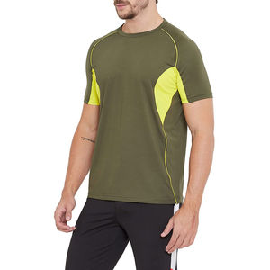 2025, precio al por mayor, 100%, Camiseta de algodón liso de alta calidad, camiseta ajustada personalizada para hombre, camisetas transpirables de manga corta para hombre - Product Image 2