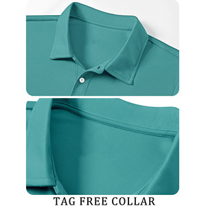 Polos de manga corta de verano más vendidos para hombre, diseño de secado rápido, de talla grande, informal, para oficina, ropa de playa transpirable - Product Image 3