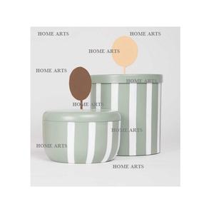 Caja de dulces de hierro de nuevo diseño con tapa, servidor de nueces de la mejor calidad, forma redonda, tamaño personalizado, caja para servir frutas secas - Product Image 3