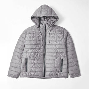 Chaqueta acolchada de invierno de alta calidad personalizada para hombre, abrigo elegante cálido de relleno premium a prueba de viento para clima frío - Product Image 3