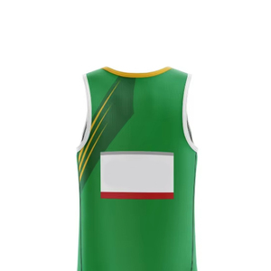 Servicio OEM Impreso Poliéster Pista y campo Uniforme Ligero Transpirable Logotipo personalizado Unisex Adulto Tallas Color sólido - Product Image 4