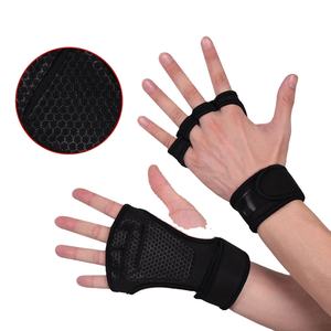 Guantes de fitness hechos a medida gimnasio levantamiento de pesas guantes de gimnasio agarre de mano - Product Image 1