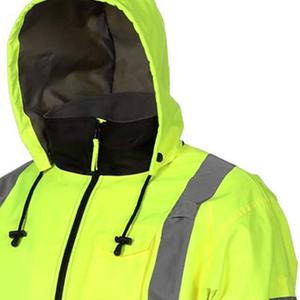 Ropa DE TRABAJO Parche Tráfico Carretera Ropa DE TRABAJO Chaqueta Seguridad DE LA CONSTRUCCIÓN Alta visibilidad Reflectante Seguridad Sudaderas Sudadera con capucha - Product Image 4