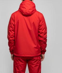 ชุดวอร์มไนลอนสำหรับผู้ชายชุดเสื้อแจ็กเก็ตสีต่อกันสองชิ้นแบบเย็บติดซิปทำจากโพลีเอสเตอร์ - Product Image 2