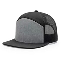 Casquette de baseball unisexe en toile avec logo personnalisé brodé à la main, 5/6/7 panneaux, pour sport en extérieur, avec boucle métallique