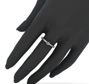 2025 auténtica Plata de Ley 925 4mm circón bisel ajuste anillo resina trabajo leche materna DIY fina venta al por mayor joyería de lujo para fiesta - Product Image 6