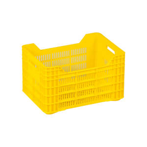 Caja de Plástico Perforada KE 920A, HDPE Virgen, Resistente, Apilable, para Almacenamiento Industrial, Agricultura y Cosecha - Product Image 1