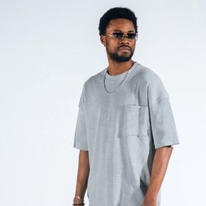 เสื้อยืดผ้าฝ้ายสำหรับผู้ชายขนาดใหญ่พิเศษเสื้อยืดคอกลมธรรมดาพิมพ์โลโก้ OEM แบบกำหนดเอง - Product Image 2