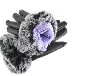 Guantes de Piel de Oveja Genuinos de Fábrica al por Mayor, Guantes de Cuero Genuinos Cálidos para Invierno para Mujer, Guantes de Mujer para Exteriores - Product Image 5