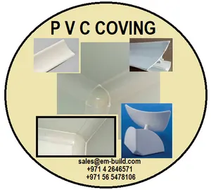 PVC coving for Cleanroom and cold room applications