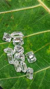 Diamant de laboratoire de taille émeraude, taille coussin, pureté D/VVS, clarté E/VS, en vrac, pour bague, boucles d'oreilles, bijoux - Product Image 3