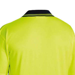 Fabricant d'uniformes de travail haute visibilité sur mesure Construction réfléchissante de sécurité 2025 Polo de sécurité personnalisé pour hommes - Product Image 6