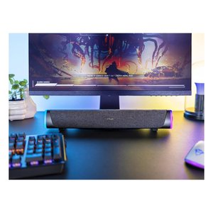 GXT 620 Axon Black <b>Sound</b> <b>Bar</b> 6W 2.0 Channel Mini Jack 3.5mm For PC Gaming - Product Image 5