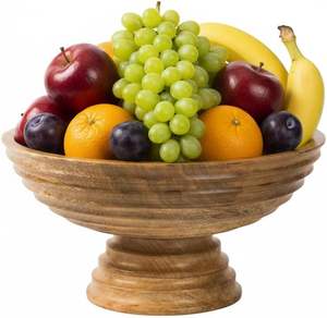 ชุดชามเสิร์ฟพร้อมไม้ทำจากไม้มะม่วงขนาด6X4 "การออกแบบของอินเดีย6ชิ้น - Product Image 2