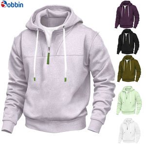 เสื้อฮู้ดดี้ผ้าฝ้ายแบบยูนิเซ็กซ์ แขนยาว สวมหัว สำหรับผู้ชายและผู้หญิง ชุดลำลองสไตล์สปอร์ต ลายเรียบ - Product Image 1