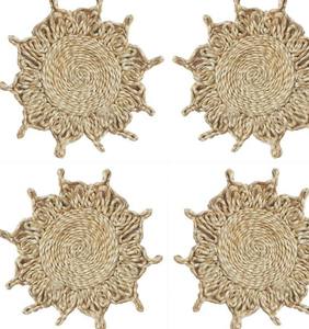 Nouvel arrivage Dessous de verre en jute Vente élevée Assiette de présentation en jute de qualité supérieure Élégante pour décoration de table d'hôtel à domicile - Product Image 6