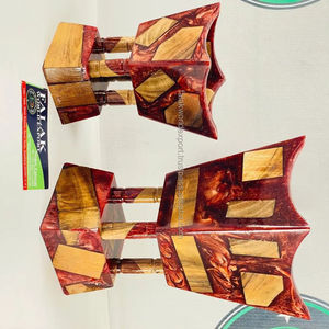 Quemador de Incienso de Resina Epoxi de Madera de Diseño Moderno, Quemador de Incienso Árabe Antiguo en Venta, Decoración del Hogar y Porta Incienso de FWE - Product Image 1