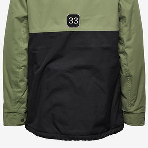 Veste matelassée unisexe personnalisée grande taille col montant manteau de travail chauffant d'hiver manteau de créateur à coudre sur le devant motif de lettres pour garçons hommes - Product Image 6