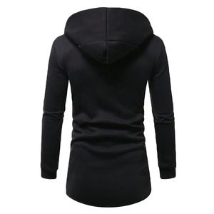 Long pull à capuche respirant surdimensionné unisexe imprimé numérique à la mode fabriqué en usine pour hommes - Product Image 2