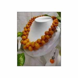 Collier en cristal de résine fait main de luxe pour femmes, style de fête, pendentifs de mode, colliers de mode, bijoux de mode - Product Image 5