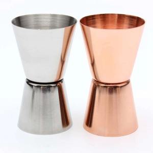 Peg mesure maison et bar outil Bar Jigger Cocktail Tasses À Mesurer Jigger Cuivre Peg Maker Shot Cup pour Bar - Product Image 6