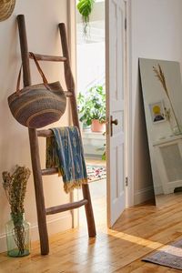 Bamboo Double Towel <b>Ladder</b>/Rack with Heater Mirror Polished Surface Modern Design for Hotel Use-Hot Sale & Best Price in Vietnam - Product Image 4