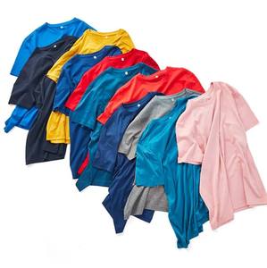 T-shirts pour hommes en coton 100% coupe ajustée personnalisée - Haute qualité, tendance, décontractés, couleur unie - Product Image 4