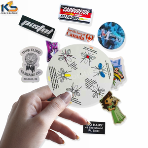 Custom Round Shape Vinyl <b>Sticker</b> Waterproof UV Resistant <b>Sticker</b> ,Outdoor Durable Custom <b>Stickers</b> - Product Image 1