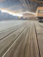 Extérieur anti-dérapant Decking en teck pour utilisation de jardin