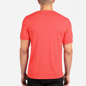 Camisetas de Algodón Ecológicas para Hombre, Camisetas de Gimnasio Unisex de Mezcla de Algodón CVC - Product Image 2