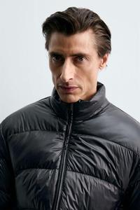 Blouson matelassé pour homme, décontracté, imperméable, coupe-vent, écologique, avec col montant et capuche, style streetwear, résistant au froid hivernal - Product Image 4