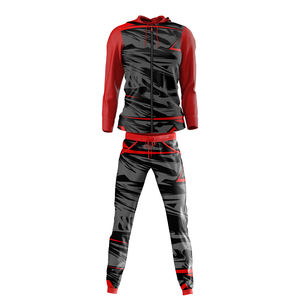 Conjunto Deportivo con Cremallera para Hombre, Diseño Nuevo 2025, Última Moda en Ropa Deportiva para Entrenamiento y Jogging, Transpirable, Liso, para Talla XXL - Product Image 1