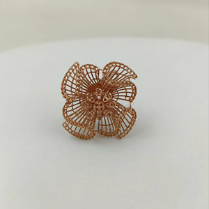 Bagues de luxe en or massif 18 carats avec véritables diamants Montures Ghat Nouveau design Bijoux fins pour femmes avec montage en or massif - Product Image 1