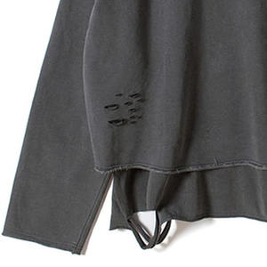 Sudaderas de moda desgastadas al por mayor Logotipo de diseño de diamantes de imitación personalizado para sudaderas con capucha de hombre cálido invierno transpirable cómodo - Product Image 4