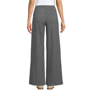 Elegante Bangladesh hizo Charcole Womens Pull On Pant Venta al por mayor de moda de verano Ropa de algodón con descuento de fábrica personalizado - Product Image 3