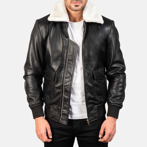 Chaqueta de Cuero para Hombre, Último Estilo, Venta al por Mayor, Chaqueta de Cuero para Hombre Más Vendida - Product Image 4