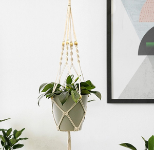 Modern Macrame Plant <b>Hanging</b> Customized Macrame Plant Hanger for <b>Wall</b> and Window Decoration - Product Image 2