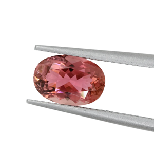 <strong>Lab</strong> Grown pink Tourmaline Oval shape <strong>Faceted</strong> cut Loose Gemstone <strong>Synthetic</strong> <strong>created</strong> Customizable 5x7mm to 20x30mm - Product Image 2