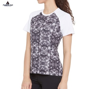 Nueva llegada de las mujeres de secado rápido Running Shirts personalizado Spandex Material camisetas de impresión al por mayor sublimado señoras apliques - Product Image 4