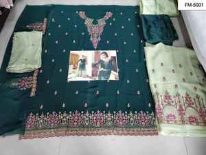 Indtani Ropa Étnica Punjabi vestido de alta calidad de moda Salwar Kameez traje de mujer a granel diseñador pakistaní Sharara traje vestido - Product Image 4