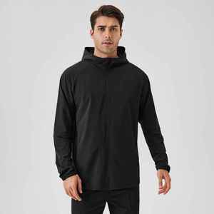 Vente en gros de veste de sport de printemps camouflage respirante et imperméable coupe-vent vêtements de sport fitness et d'entraînement poche décontractée pour hommes - Product Image 2