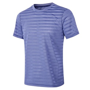 Camiseta Deportiva Informal para Gimnasio, Entrenamiento, Running, Culturismo, 100% Poliéster/Algodón, Transpirable, de Secado Rápido, Manga Corta, Personalizable - Product Image 4