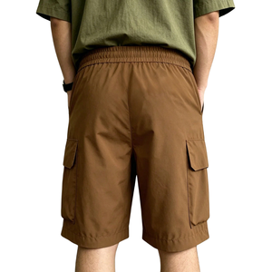 Mens Casual <b>Cargo</b> <b>Shorts</b> Knee 6XL Elastic Drawstring Waist Multiple Pocket <b>Lightweight</b> Summer Outdoor Travel Work Walking - Product Image 2